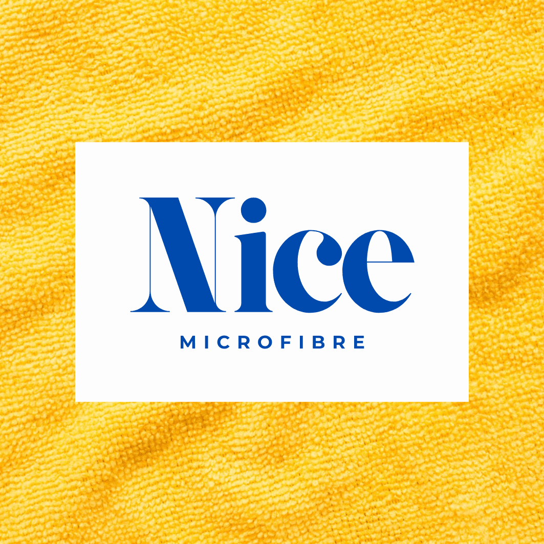 Microfibre Cleaning Cloths, 40 x 40 cm, 350 GSM, Yellow (Pack of 24), image 4